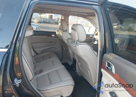 2013 Jeep Grand Cherokee Overland из США, поврежденный, VIN 1C4RJFCT9DC650544